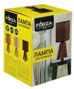 Лампа настольная "Венеция", E14, 40 Вт, 220-240В, керамика, текстиль, 3 цвета